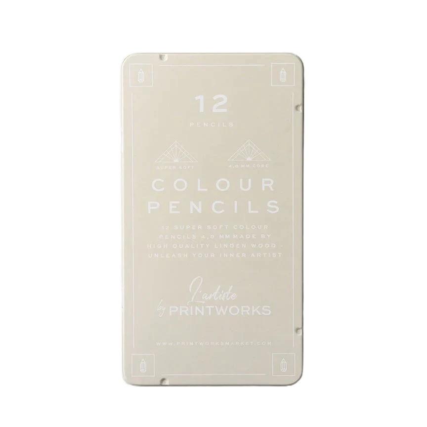Colored Pencils, Set of 12