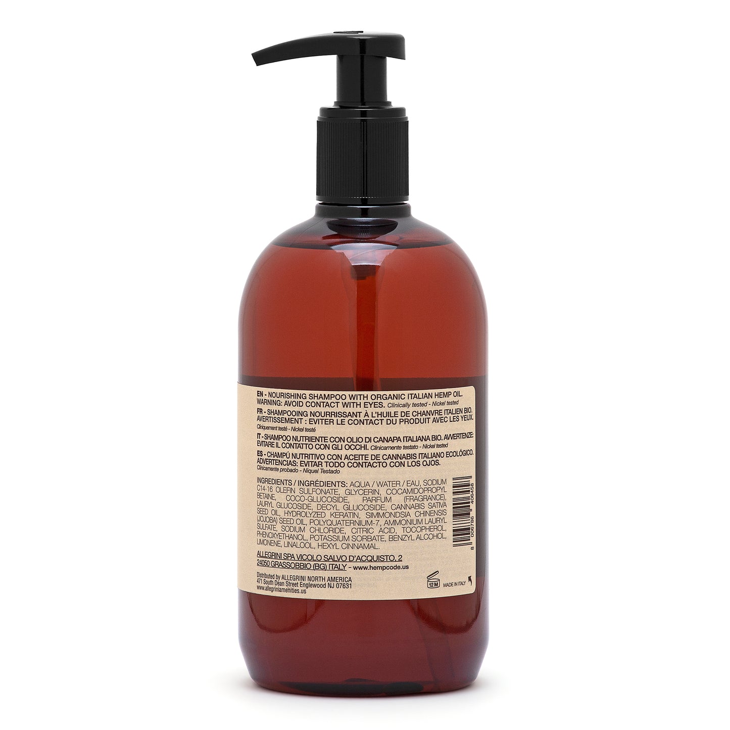 Shampoo x Hemp Code