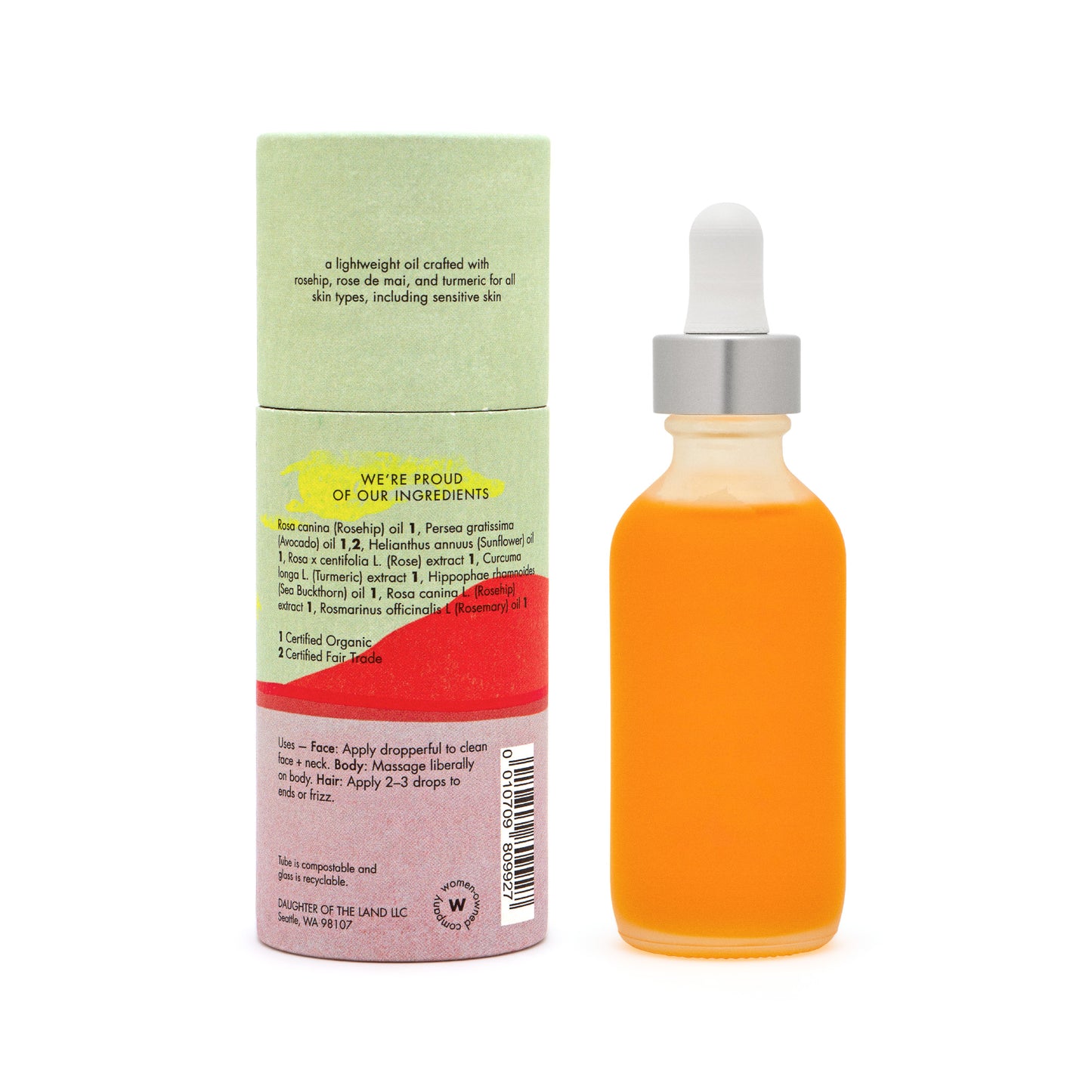 Rosehip Bloom Face, Body & Hair Oil