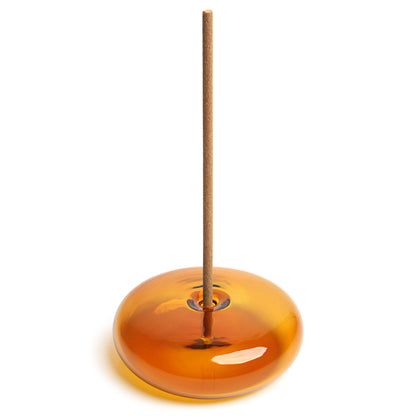 Glass Bubble Incense Holder